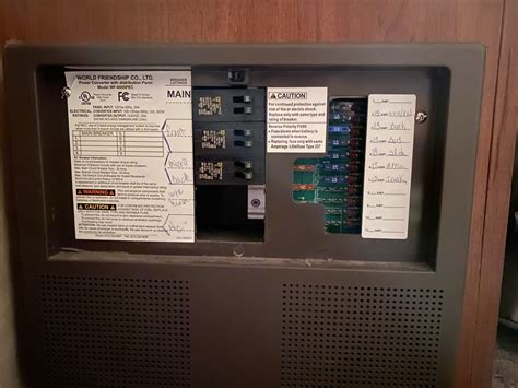 Because this is a separate electrical system, your 12v power system has its own breaker. . Camper circuit breaker panel